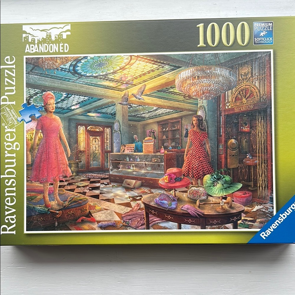 Ravensburger Blue 1000 Piece Puzzle Elegant Interior